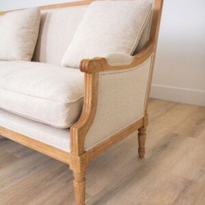 Colette Classic Sofa In Taupe (7)