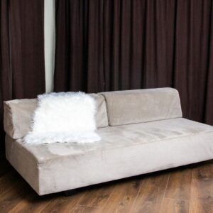Faux Sheepskin Linen Chair Cover (2)
