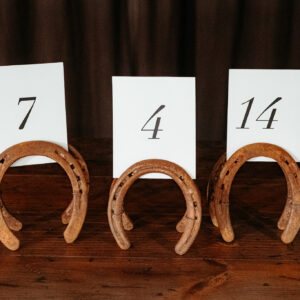 Horseshoe Table Number G362