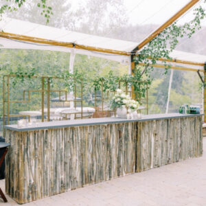 Aspen Log Bar