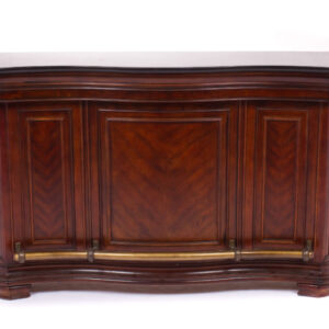 Mahogany Bar With Footrest