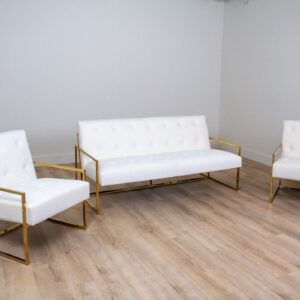 Marilyn Modern Glam Velvet Sofa In Gold And Cream (13)