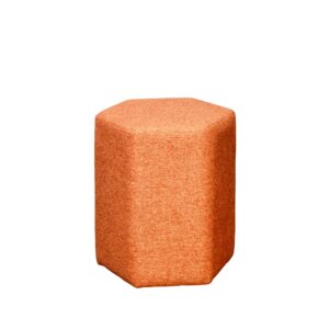Orange Ottoman