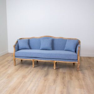 Provence French Country Sofa In Blue (6)