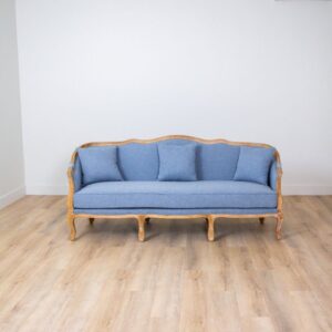 Provence French Country Sofa In Blue (8)
