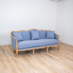 Provence French Country Sofa In Blue (9)