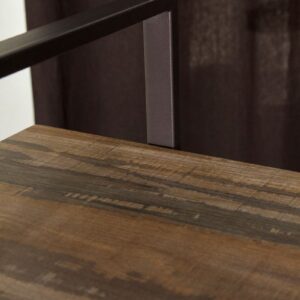 Short Wood And Iron Shelf (3)