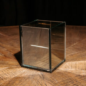 Small Square Mirror Vase G700 (9)