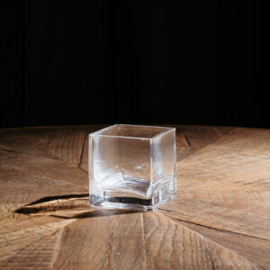 Square Glass Vase 3×3 G659 (1)