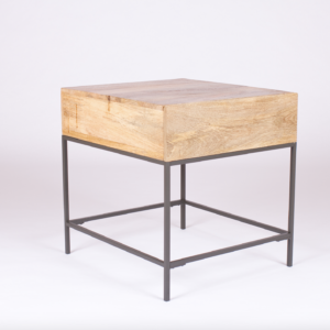 Table Side Rustic Storage F509