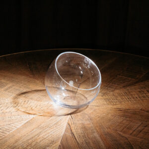 Tabletop Glass Slanted Vase S G653 (3)