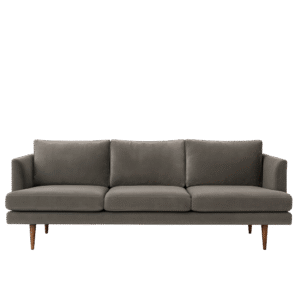 Grey Velvet Sofa