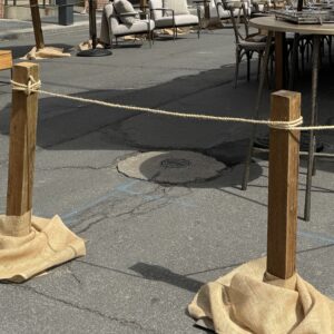 Wood Stanchion –
