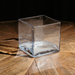 Square Glass Vase 5.5×5.5×5 (4)
