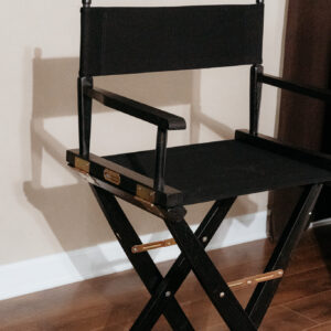 Black Wood Director Chair H323