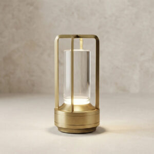 Elio Gold Lamp