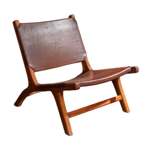 Holland Low Leather Lounge Chair