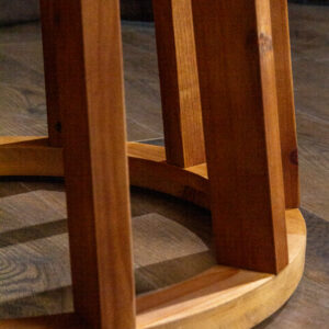 Bird Cage Highboy Table