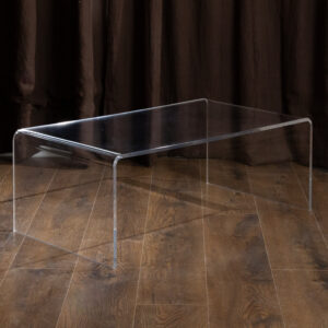 Clear Lucite Josephine Coffee Table