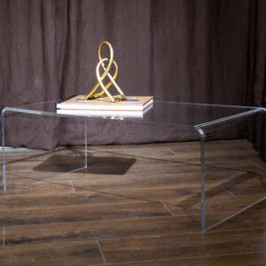 Clear Lucite Josephine Coffee Table