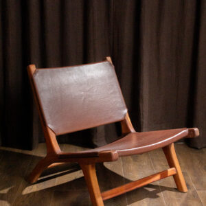 Holland Low Leather Lounge Chair