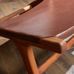 Holland Low Leather Lounge Chair