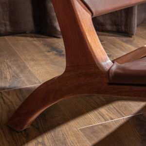 Holland Low Leather Lounge Chair