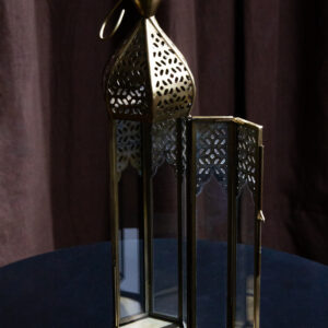 Antique Bronze Mahal Square Lantern