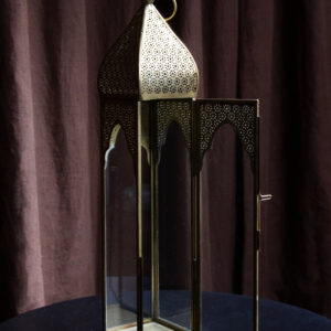 Antique Bronze Taj Square Lantern