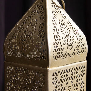 Alhambra Gold Square Lantern