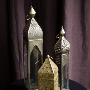 Alhambra Gold Square Lantern