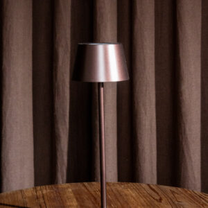Sleek Modern Brown Table Lamp