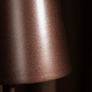 Sleek Modern Brown Table Lamp