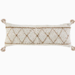 Boho Diamond Lumbar Pillow