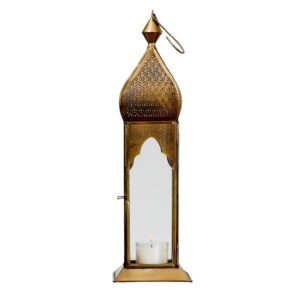 Antique Bronze Taj Square Lantern