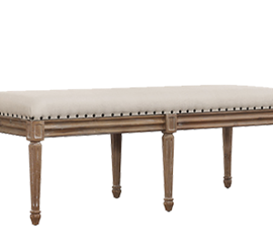 Parisian Linen Bench